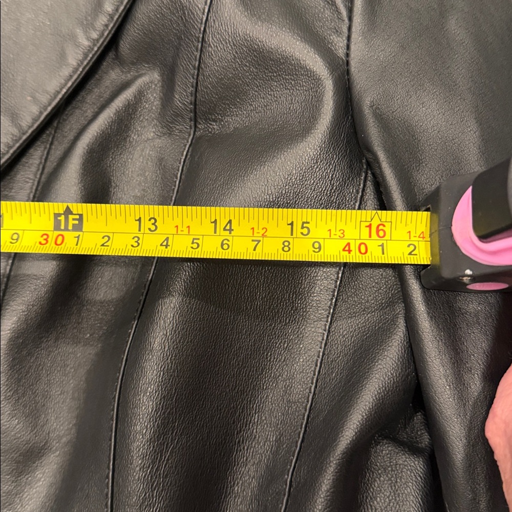 PRICE DROP TONIGHT ONLY
 Worthington Genuine Leather Blazer – Black - Picture 14 of 14